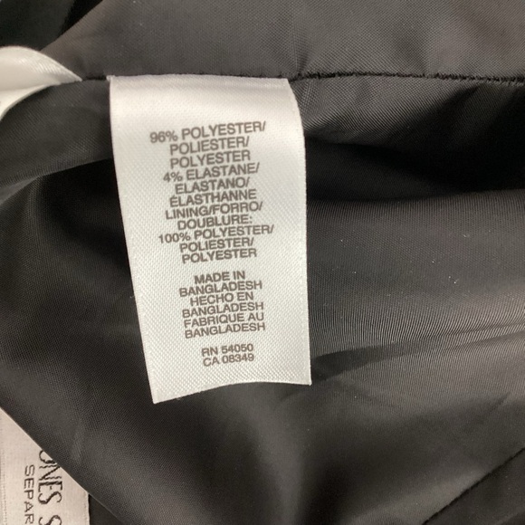 Jones Studio Sleeveless Sheath Dress Abstract Print Black Tan 12 - Picture 7 of 7